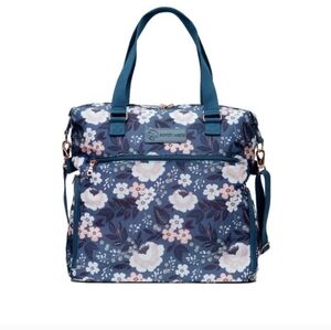 Sarah Wells Lizzy Breast Pump Bag Set (Le Floral) Navy Floral